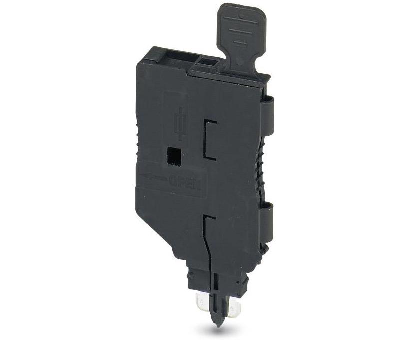 Fuse plug, fuse type: G / 5 x 20, Plug-in, black P-FU 5X20-5 3209235